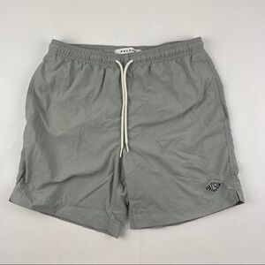 Pacsum Swim Trunks Boys Youth Small Gray Drawstring Elastic Waist
